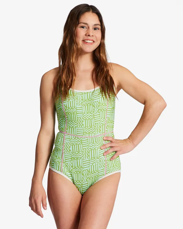 1/1mm Cross Step - Springsuit Long Jane court pour Femme
