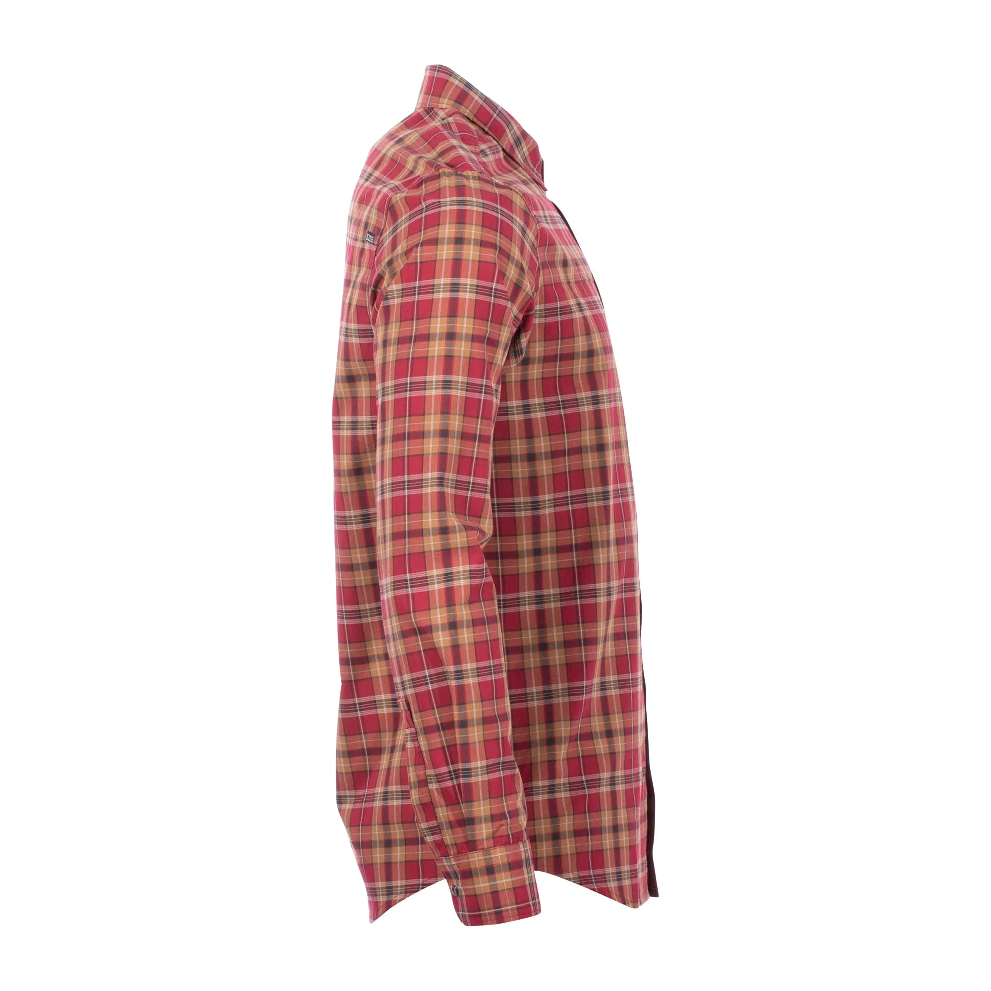 5.11 Chemise Plaid Igor cordovan red plaid