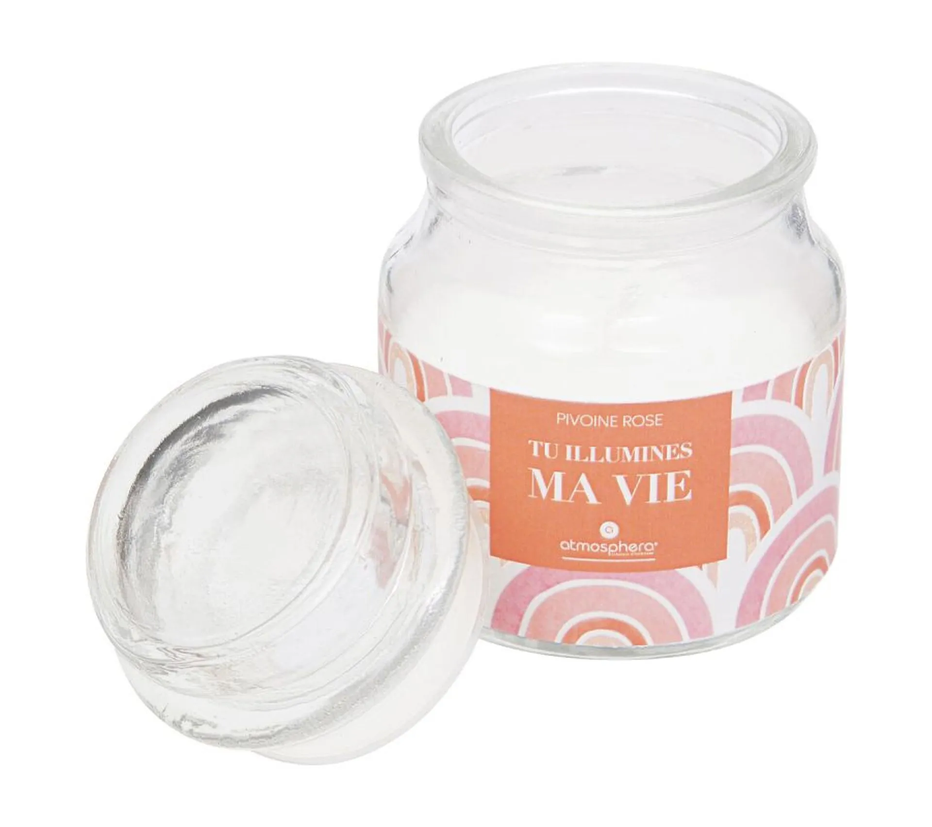 Bougie Parfumée "jomy" 70g Pivoine Rose