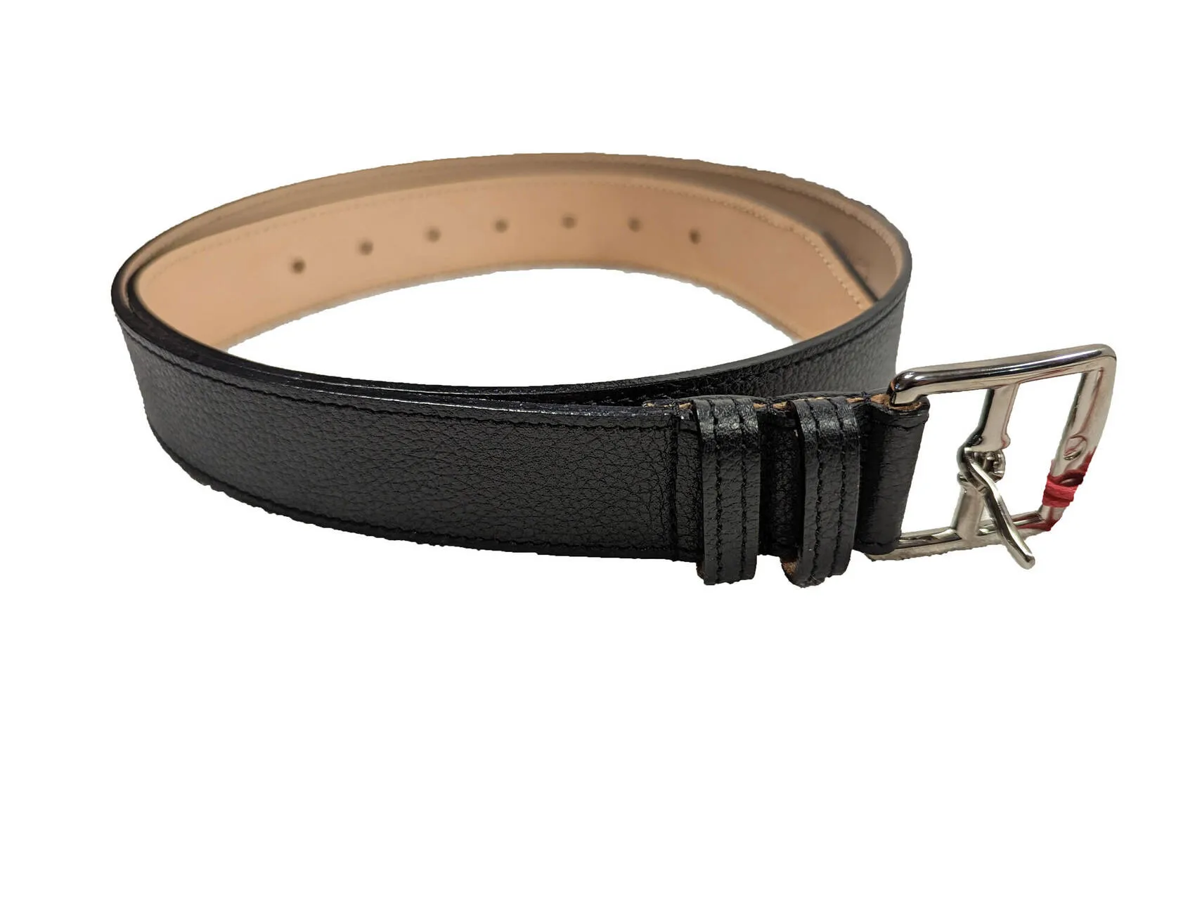 Ceinture cuir femme vachette noir