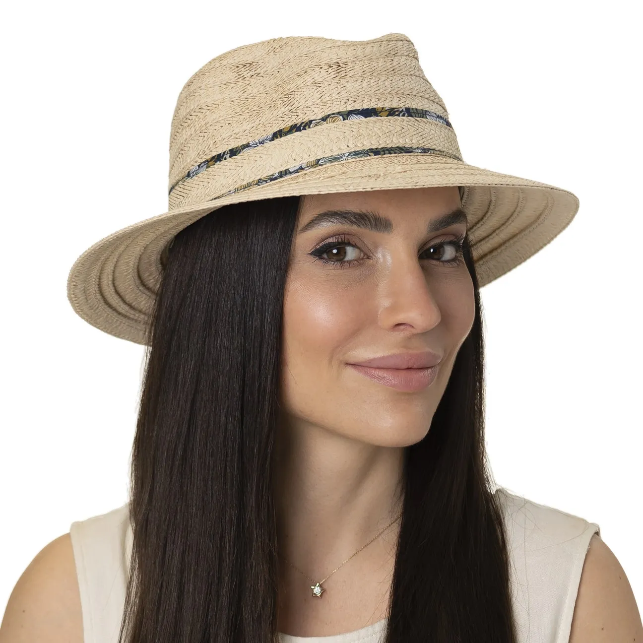 Chapeau en Paille Sandreo Traveller by Lipodo --> Chapeaux, casquettes & bonnets en ligne ▷ Chapeaushop