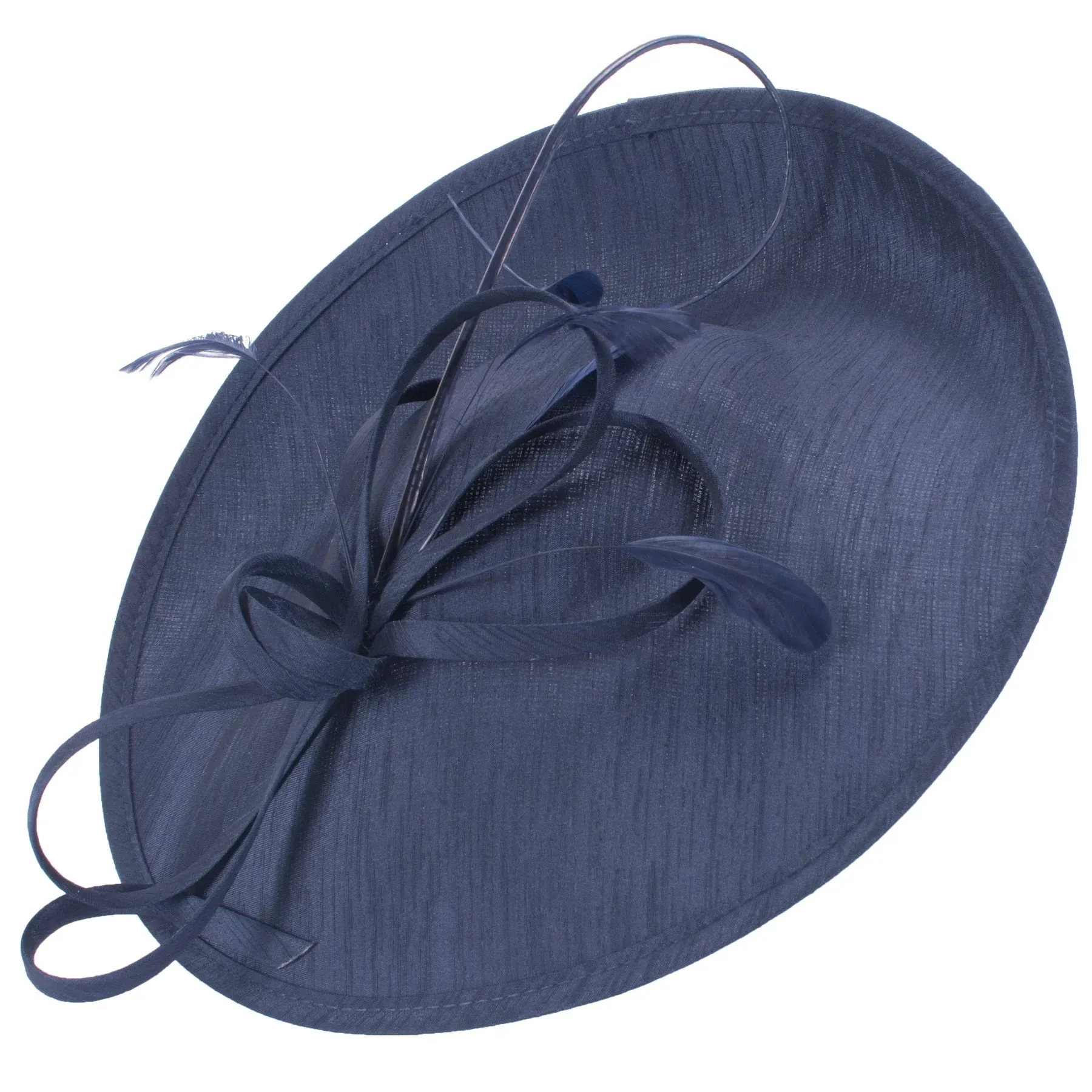 Chapeau Fascinator en lin