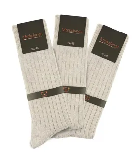 Chaussettes homme Mokalunga  (Lot de 3 paires) - Fabriqué en UE