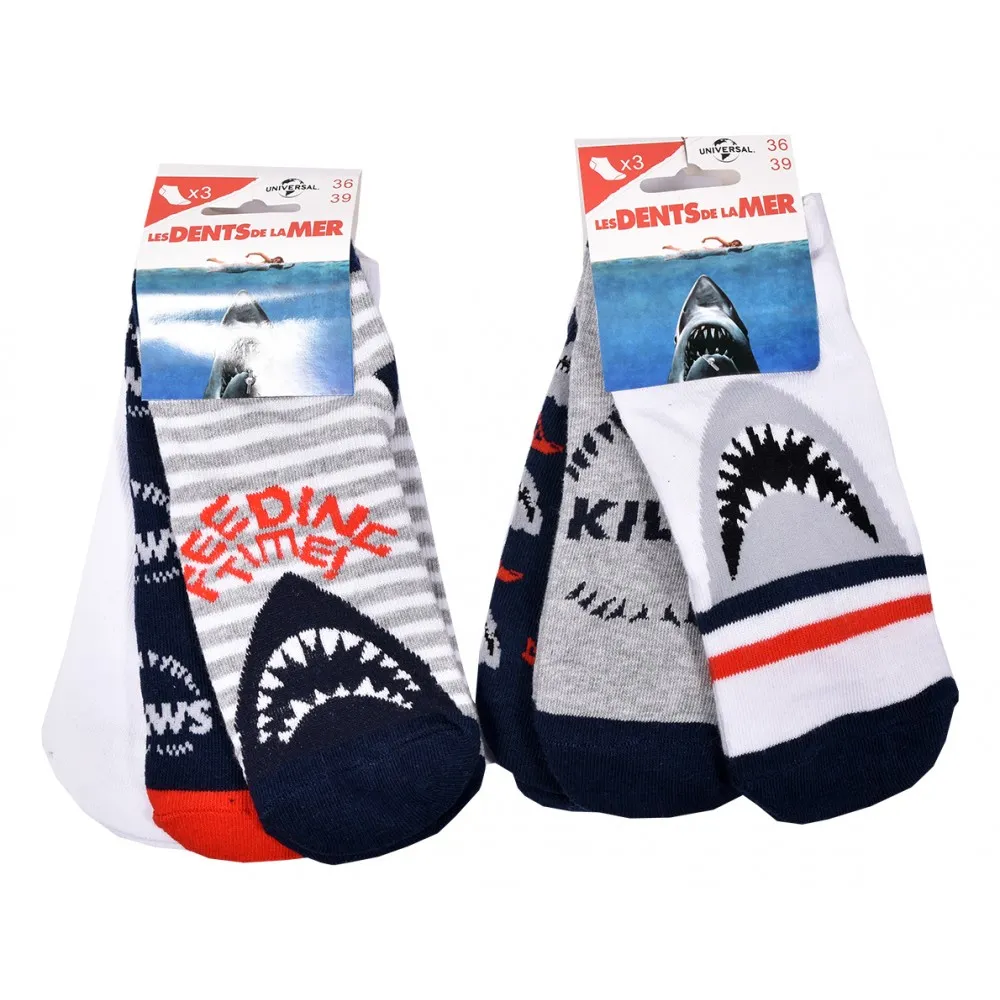Chaussettes Pack Garçon JAWS: LES DENTS DE LA MER