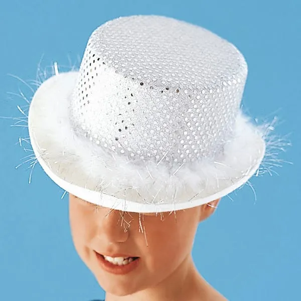 Childs Sequin Top Hat