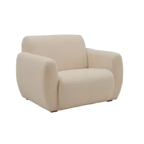 Fauteuil bouclette Ome CAMIF - Lin  