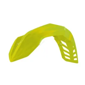 Garde-boue avant RACETECH jaune fluo Yamaha YZ250F/450F - piecemotoquad.fr