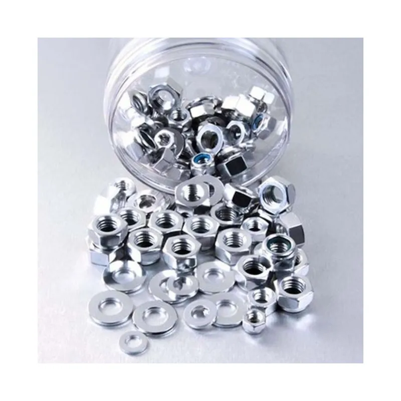 Kit atelier aluminium anodisé ecrous et rondelles