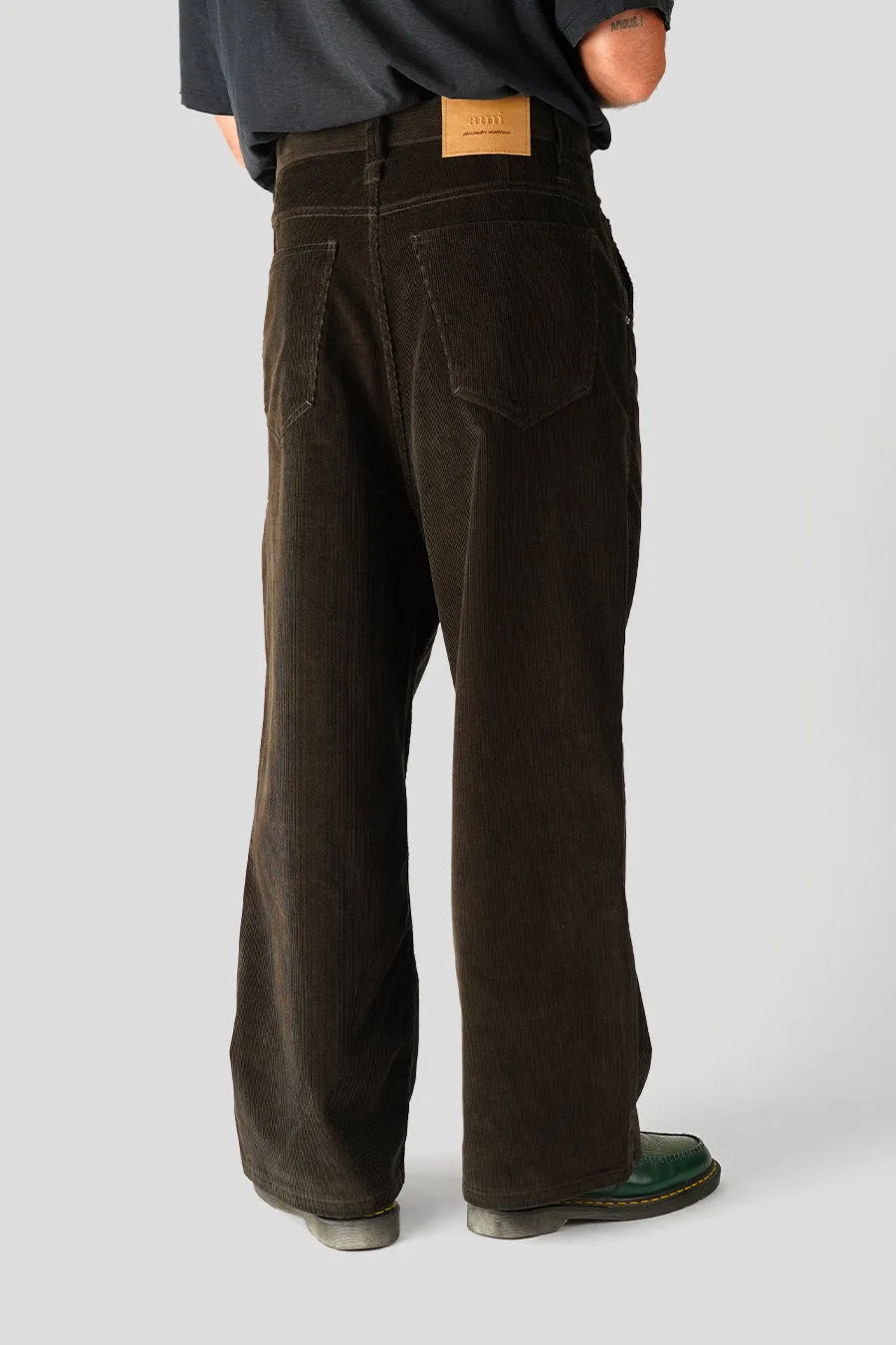 PANTALON BAGGY FIT CAF