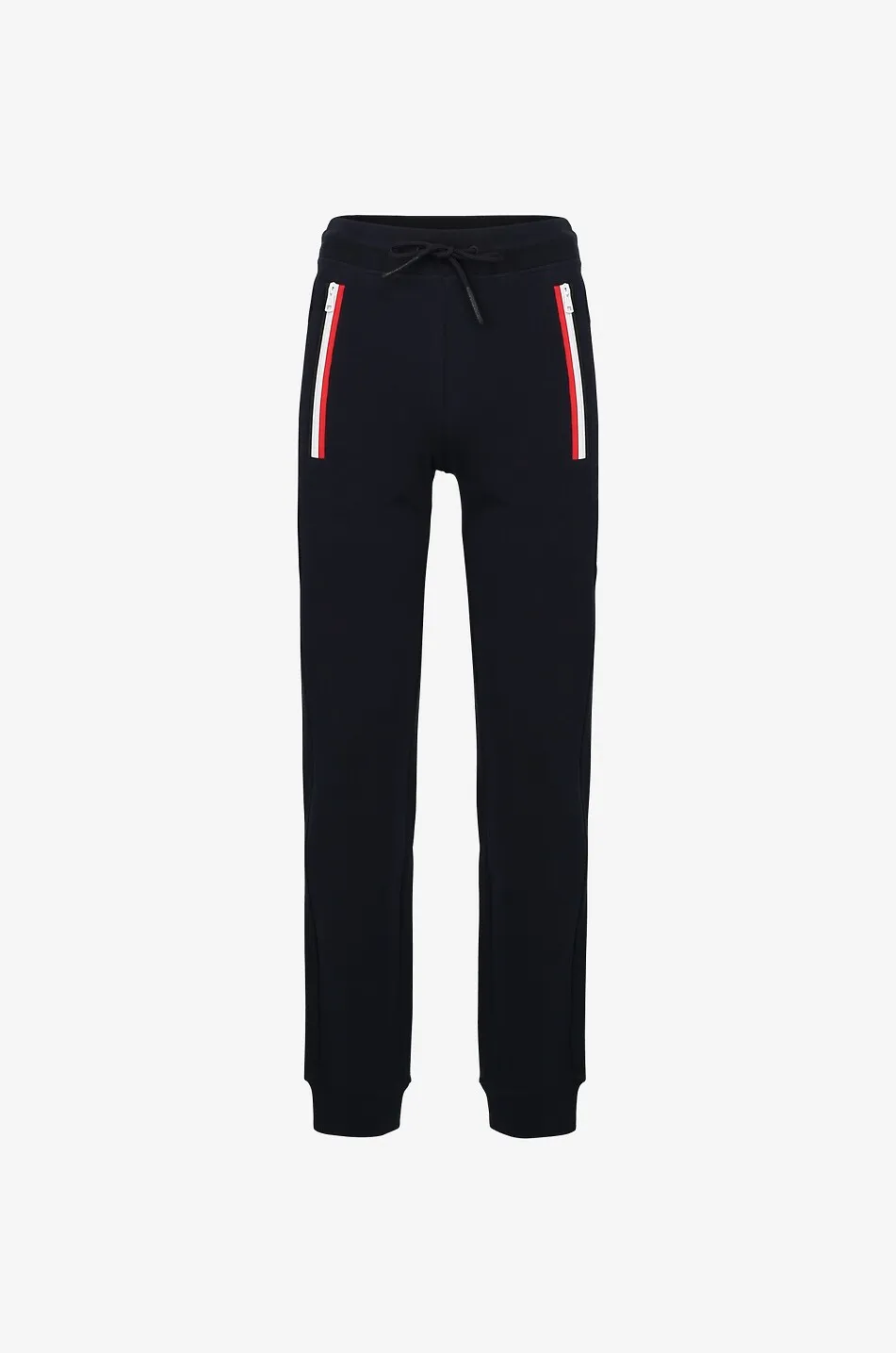 Pantalon de jogging détail bleu-blanc-rouge
