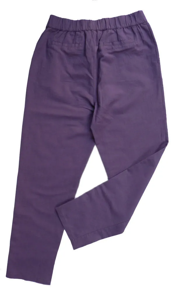 Pantalon en lin et coton bio taille EU 36