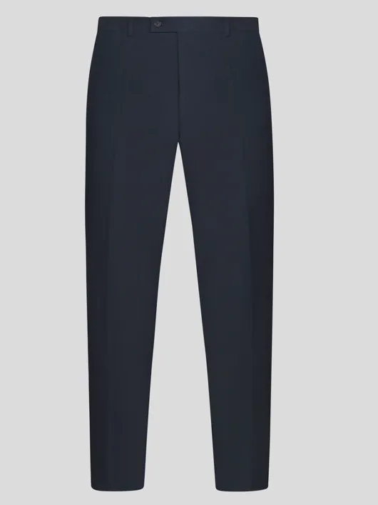 Pantalon En Lin Marine Capel Capel Grande Taille marine homme grande taille - Capelstore