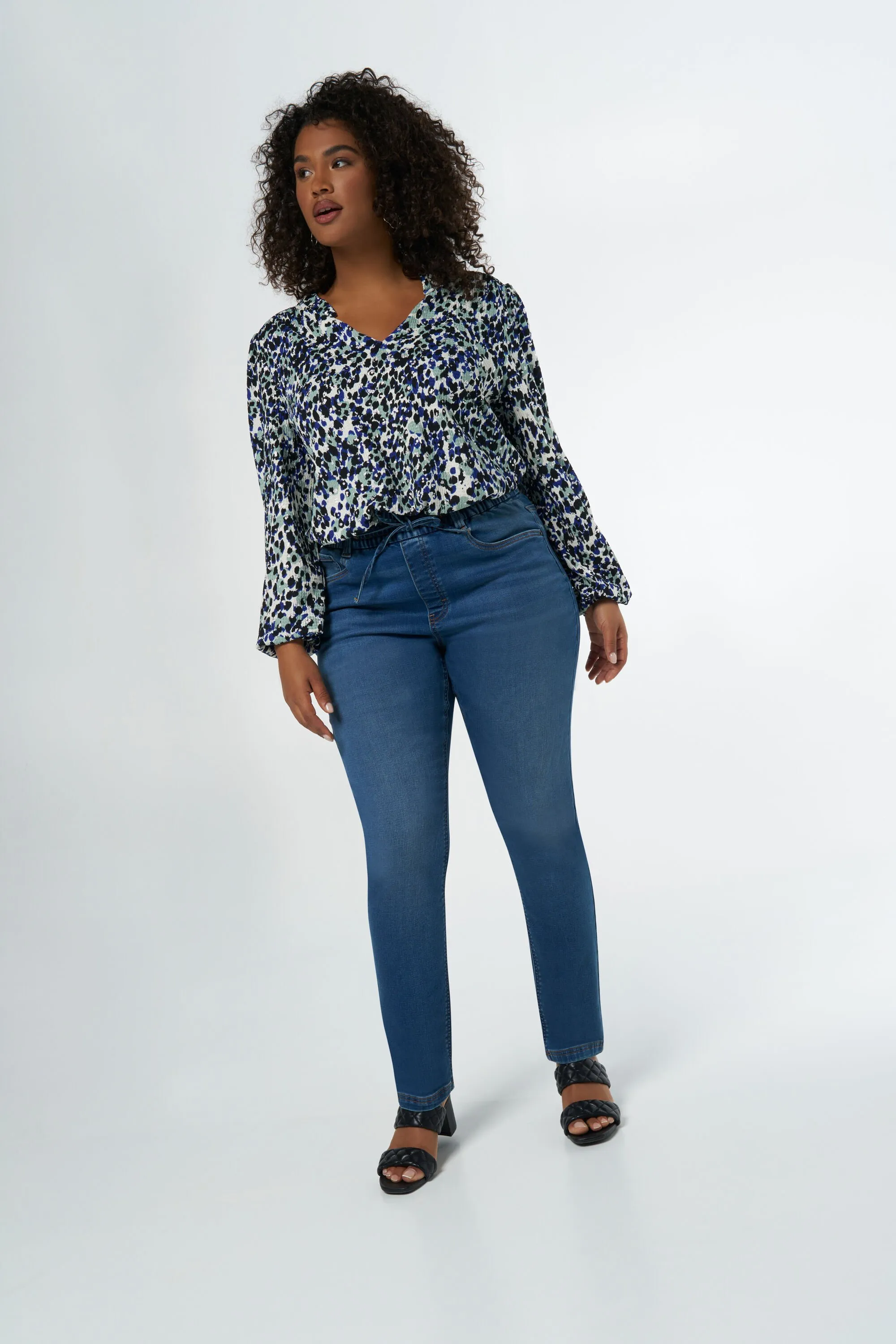 Pantalon jogger en denim