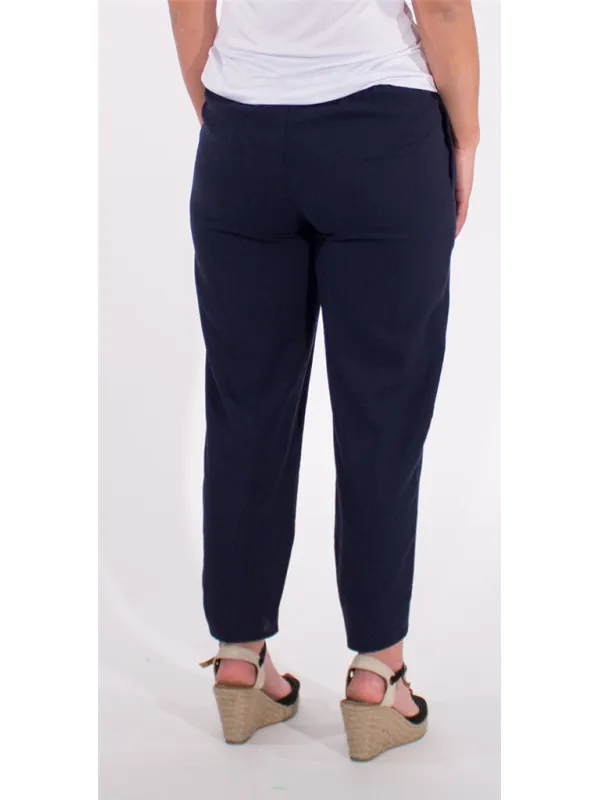 Pantalon lin uni naya - Mode et prêt à porter