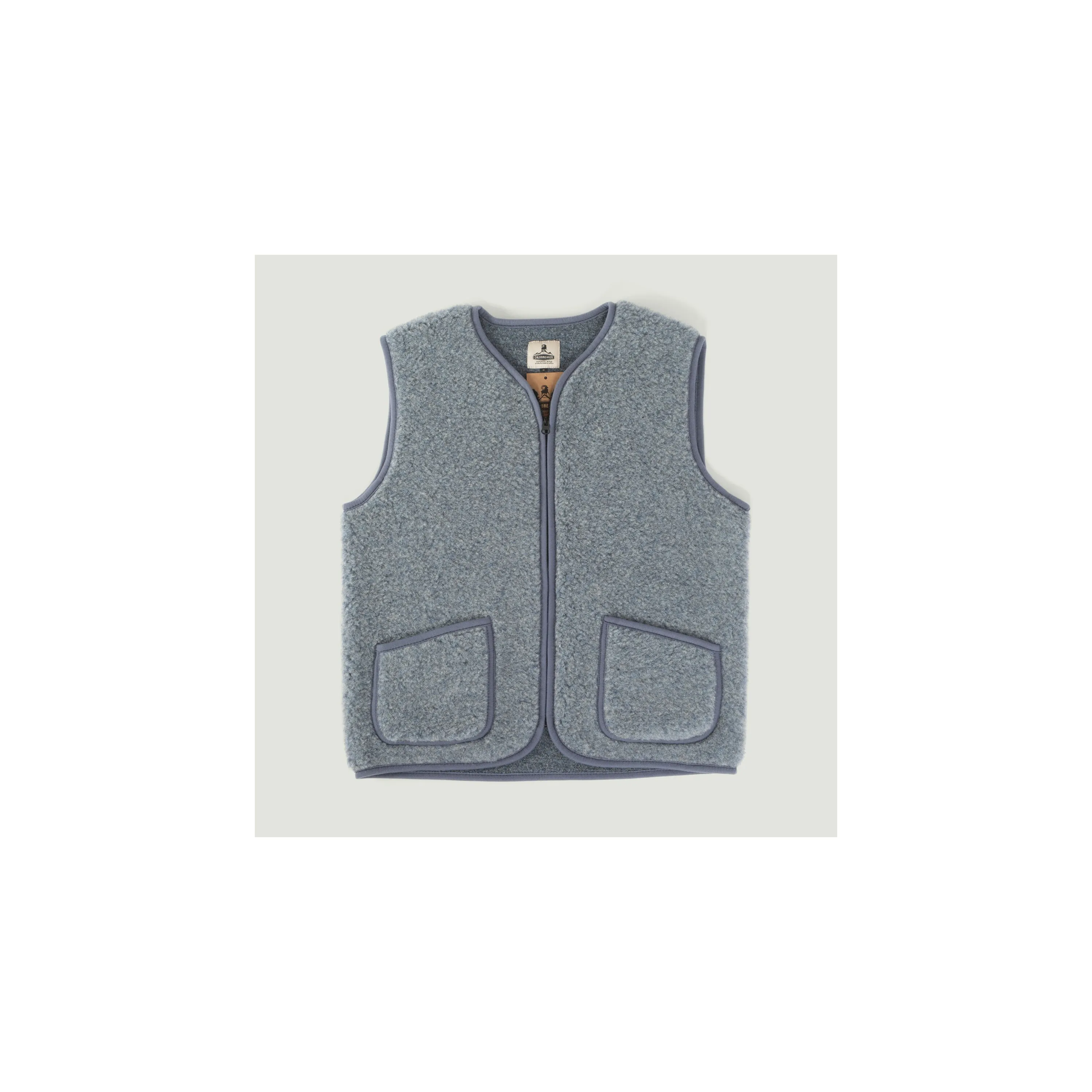 Pepitco Vest Ultralight Grey Denim