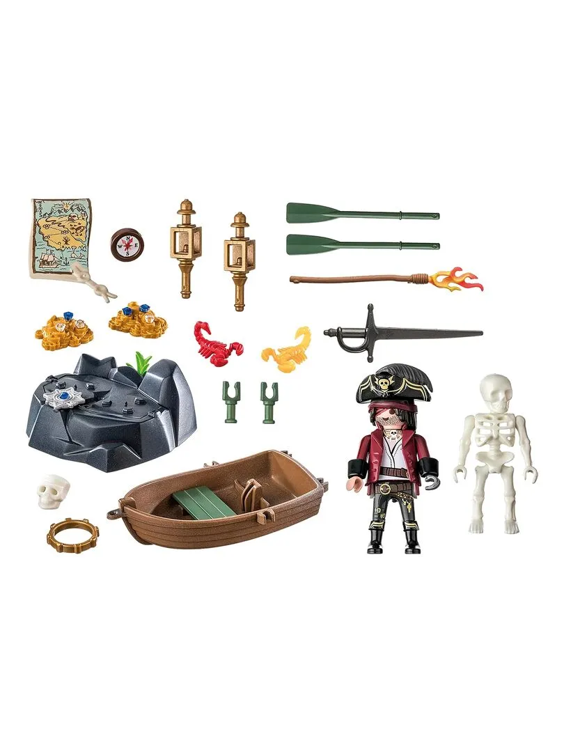 Pirates Starter Pack Pirate et barque - N/A