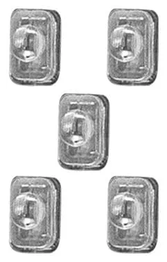 Posts TearOff Leatt Outrigger 5.5 - 6.5 pack de 5