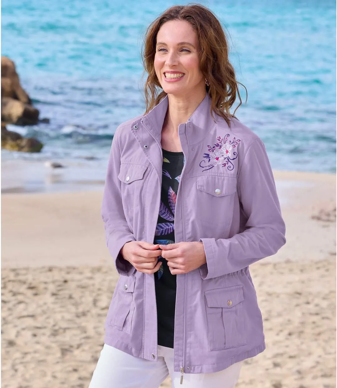 Saharienne Estivale Lilas 
