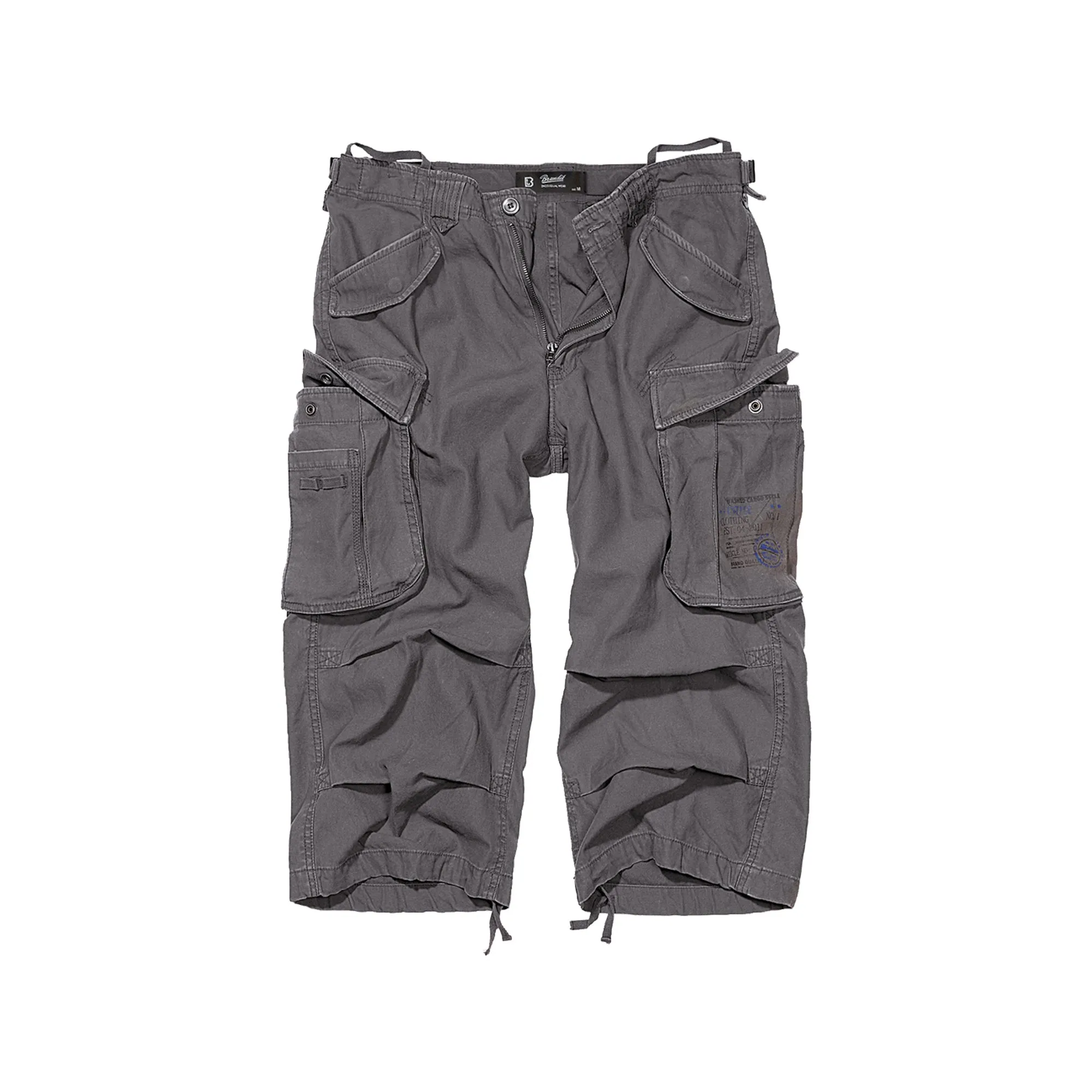 Short 3/4 Industry Vintage anthracite