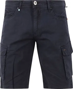 Short cargo De Lin No Excess Bleu foncé 198190304-078 comma