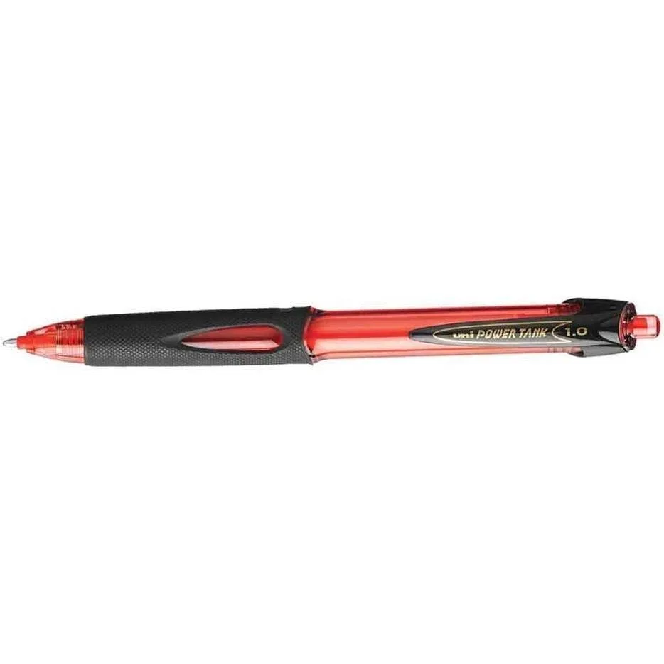 Stylo bille POWER TANK SN220 Rétract. Grip Pte Moy. 1mm Rouge