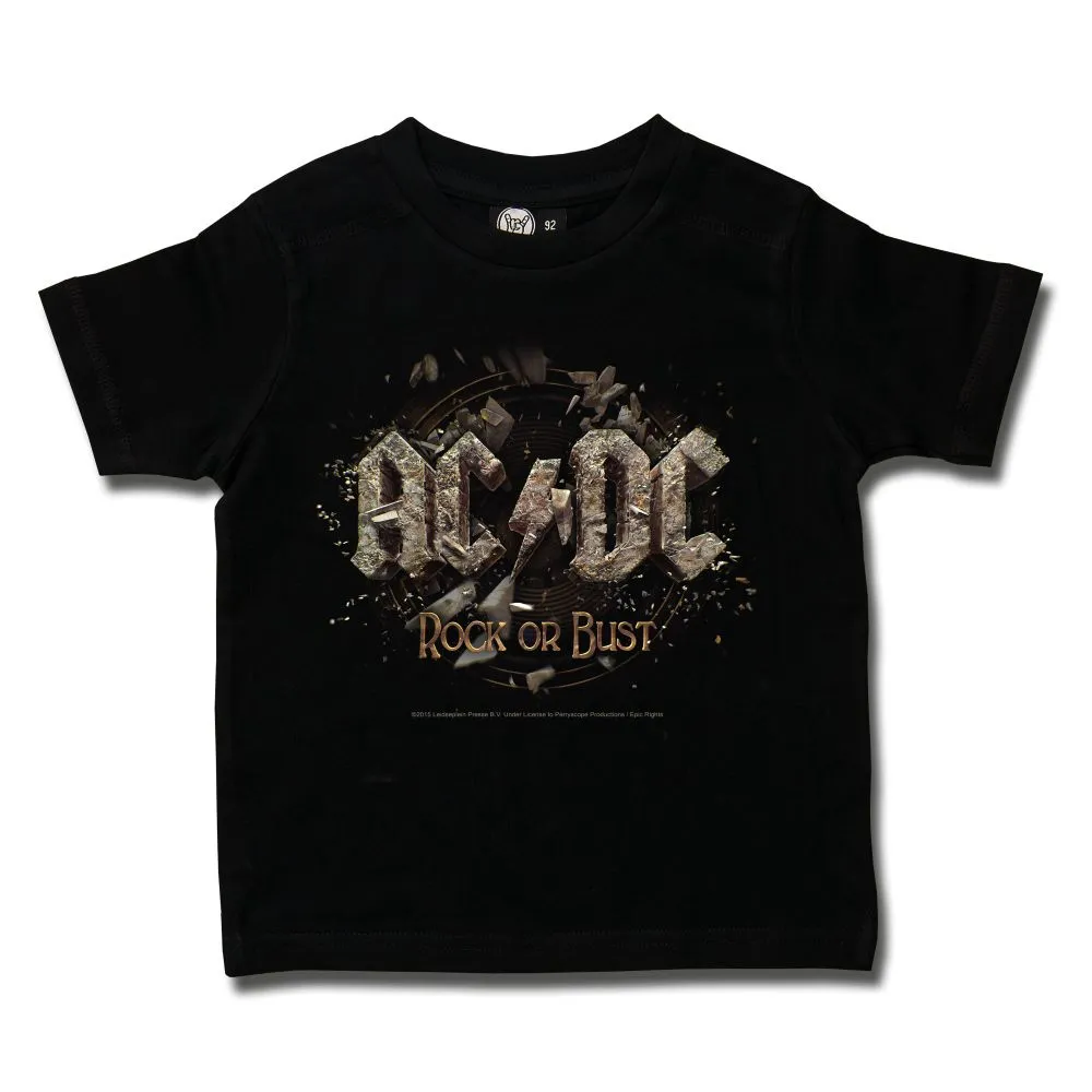T-shirt ACDC Rock Or Bust pour enfant