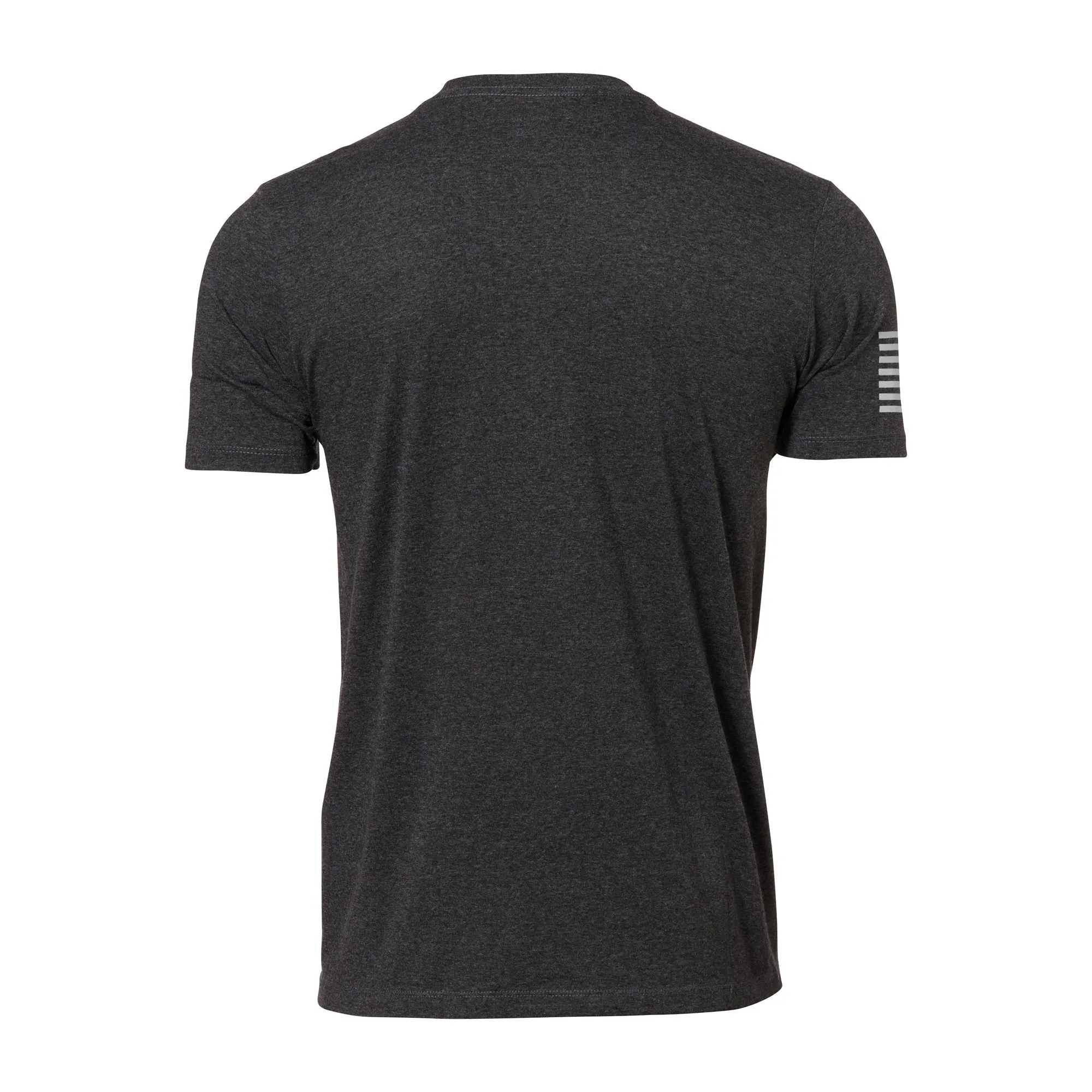 T-Shirt USN Camo Text heather black
