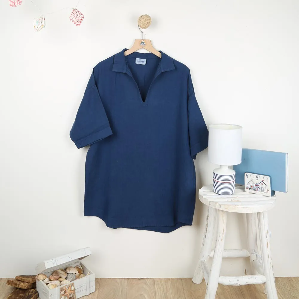 Vaccares, Vareuse en lin femme - Maison Le Glazik